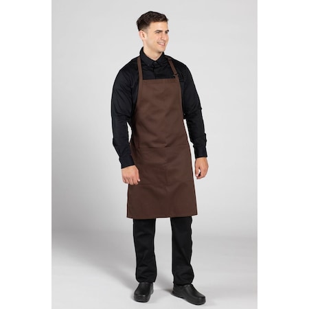 Uncommon Threads Adjustable Butcher Apron Brown 3018-0200